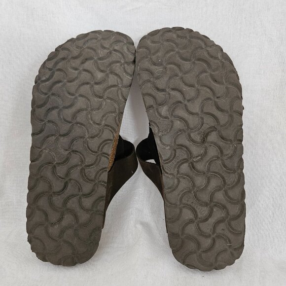 Betula Licensed by Birkenstock Brown Suede Thong Sandals - US 8 - Picture 3 of 12